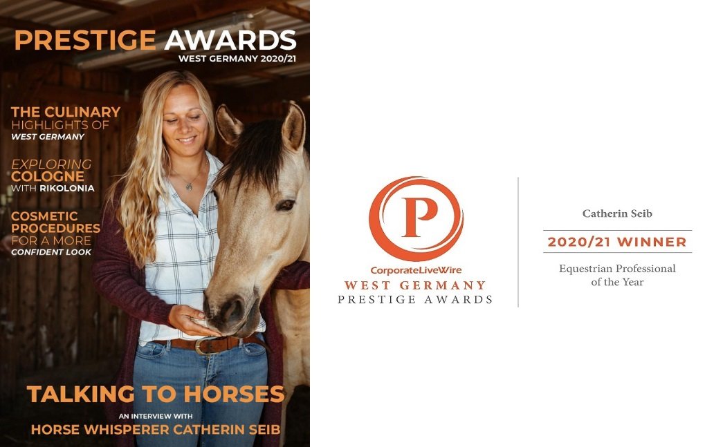 Catherin Seib ist die Gewinnerin des Prestige Awards Equestrian Professional of the Year 2020/21